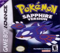 Pokemon Sapphire JP GameBoy Advance JP box art